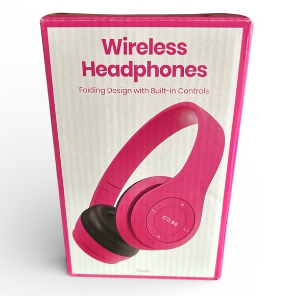 GEMS Other - 🐰EASTER BASKET ALERT🐰 GEMS Pink Wireless Headphones